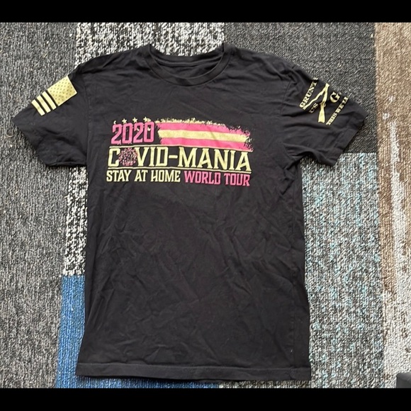 ISO in a small/medium Grunt Style COVID World Tour Shirt if you have/find LMK - Picture 2 of 3